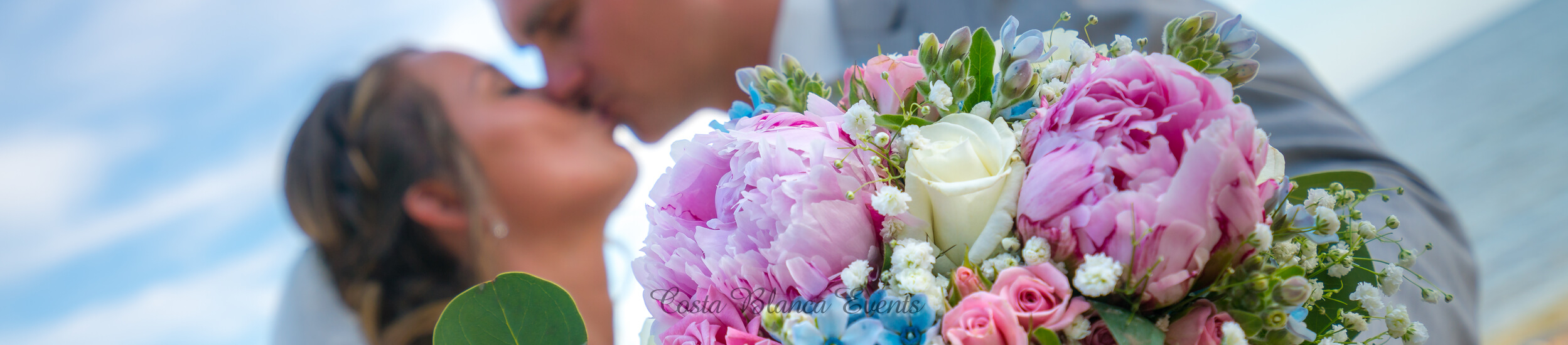 Wedding bouquet is always with the bride during the photoshoot